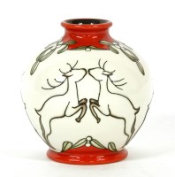 Lot 445 - A Moorcroft Christmas vase