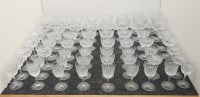 Lot 655 - A Thomas Webb suite of cut glass drinking glasses (Qty.)