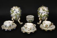 Lot 153 - A group of late 19th Century Meissen porcelain