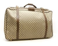 Lot 457A - A large Gucci vintage suitcase