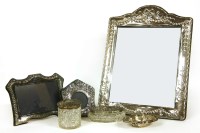 Lot 90A - A large silver photograph frame