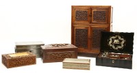 Lot 270 - An early 20th Century Anglo Indian coromandel work box