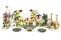 Lot 208 - A group of 19th Century and later ceramics