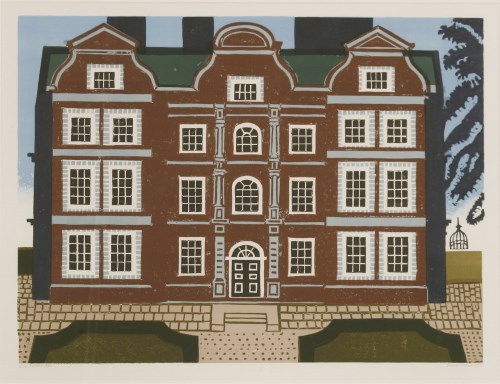 Lot 3 - Edward Bawden RA (1903-1989)
'KEW PALACE'
Lithograph printed in colours