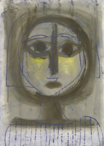Lot 9 - Walter Hoyle (1922-2000)
'BLUE HEAD'
Etching and aquatint