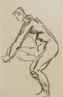 Lot 149 - Ivon Hitchens (1893-1979)
MAN WITH LEG RAISED
Charcoal
32.5 x 20cm

Provenance: Ted Floate.

*Artist's Resale Right may apply to this lot.