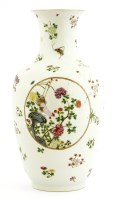 Lot 139 - A Chinese famille rose vase