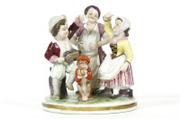 Lot 124 - A Frankenthal porcelain figure