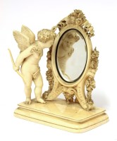Lot 296 - An ivory group