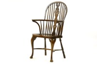 Lot 523 - A Windsor Armchair