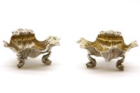 Lot 103 - A pair of Victorian silver bonbon dishes