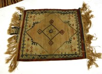 Lot 473 - A tapestry standard panel