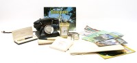 Lot 241 - A vintage black bakelite telephone