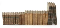 Lot 117 - BINDING: A LARGE QUANTITY of full and half leather bound books  (qty.)