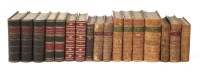 Lot 118 - BINDING: A LARGE QUANTITY of full and half leather bound books  (qty.)