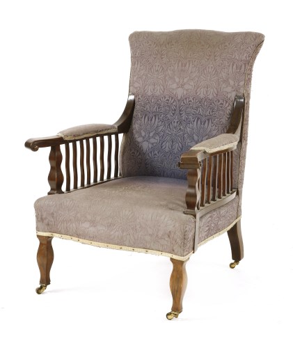 Lot 42 - A 'Saville' mahogany armchair
