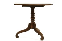 Lot 461 - A Regency mahogany tripod table