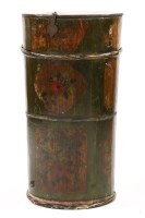 Lot 501 - A Chinese painted barrel