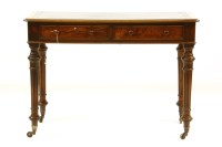 Lot 395 - Small mahogany table