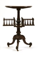 Lot 468 - A Victorian mahogany occasional table