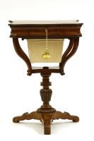 Lot 521 - A George IV mahogany work table