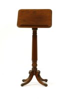 Lot 535 - An early 19th century mahogany music stand