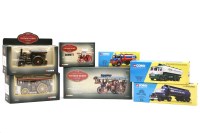 Lot 240 - A collection of Corgi Vintage Glory steam engines to include ‘Fowler BG Showmans Locomotive (The Lion)’ 80101