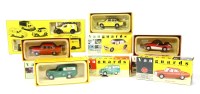 Lot 252 - A collection of boxed Vanguards modelled cars