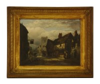 Lot 765 - John Fulleylove (1845-1908)
A STREET LEADING TO A MARKET SQUARE