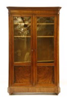 Lot 497A - A late 19th Century Continental walnut bookcase