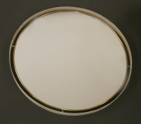 Lot 593 - An Italian circular hall mirror