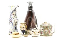 Lot 526 - A collection of 18th century and later ceramics