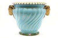 Lot 692 - A Victorian Mintons majolica jardinière