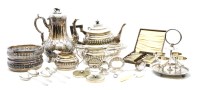Lot 72A - A large quantity of various electroplated items