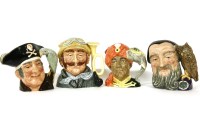 Lot 559 - Twelve Royal Doulton character jugs to include 'Veteran Motorist'