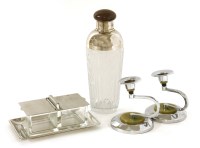 Lot 318 - A silver-plated cocktail shaker