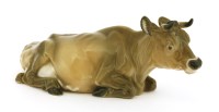 Lot 521 - A Royal Copenhagen Jersey cow