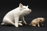 Lot 727 - A Royal Copenhagen pig