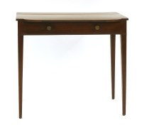 Lot 523 - A Regency mahogany side table