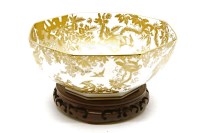 Lot 604 - A Royal Crown Derby octagonal bowl