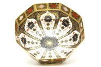 Lot 702 - A Royal Crown Derby large octagonal bowl