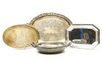 Lot 638 - A quantity of silver plate