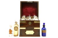 Lot 479 - Pharmacist's travelling apothecary box
