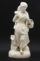 Lot 703 - English Parian ware figure