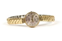 Lot 5 - A ladies 9ct gold Excalibur Incabloc mechanical watch