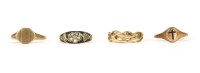 Lot 21 - Four assorted rings