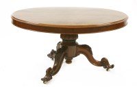 Lot 391 - A Victorian mahogany breakfast table