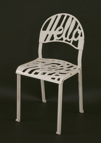 Lot 647 - An 'Hello There' chair