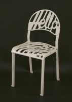 Lot 647 - An 'Hello There' chair