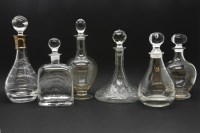 Lot 519 - Various Dartington and other decanters